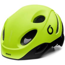 BRIKO E-ONE LED LIME FLUO BLACK KASK ROWEROWY LED R. M (53-58 CM) <is>