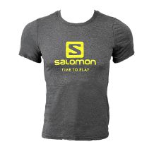 Koszulka Salomon TTP Yellow Logo Men SS, rozmiar S