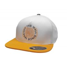 Nowa czapka z daszkiem VANS Frequency White/Saffron