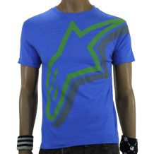 Nowa koszulka Junior Alpinestars Duly Youth Royal Blue, rozmiar M
