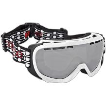 Nowe gogle narciarskie Black Crevice White/Silver S3