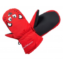 Nowe rękawiczki dziecięce Black Crevice Red kid, rozmiar M/2