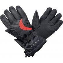 Nowe rękawice narciarskie Black Crevice black/red, rozmiar XXL/11