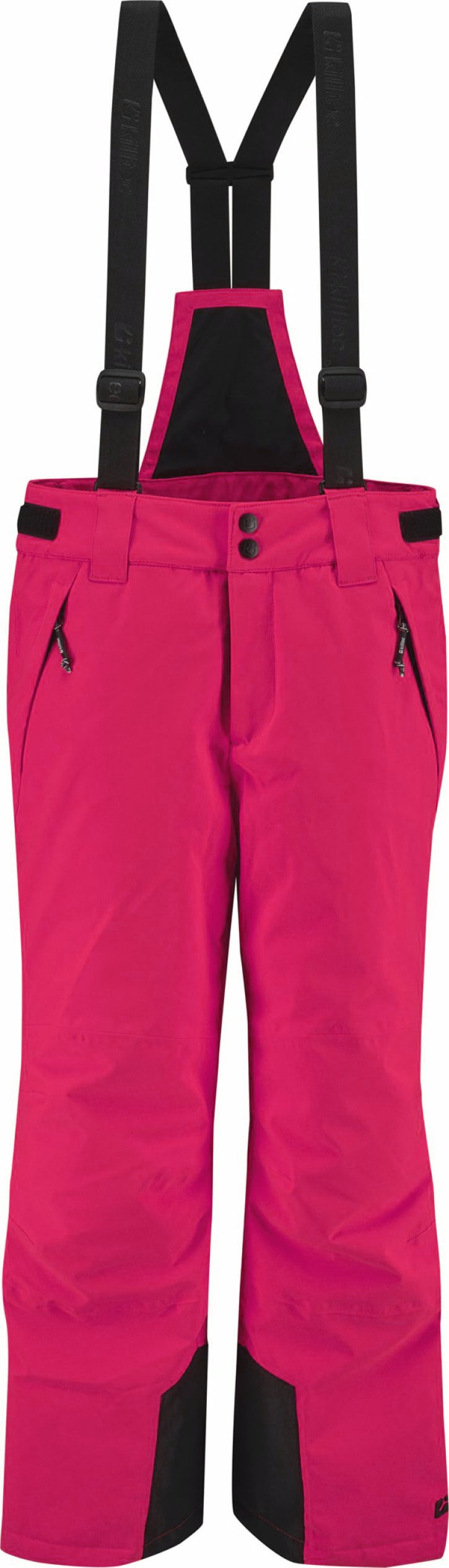 NOWE DZIEWCZĘCE SPODNIE NARCIARSKIE KILLTEC SKI PANTS NEON CORAL ROZMIAR 164CM