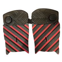 KOMPLET NITRO BASECOVER WITH TOE AIRBAG DLA WIĄZAŃ NITRO ROZMIAR M RED STRIPES
