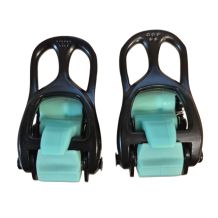 KOMPLET POMPEK DO WIĄZAŃ NITRO ANKLE ALU BLACK/MINT BUCKLE ONE SIZE