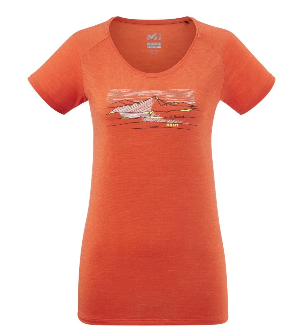 MILLET WOOL II TS SS W NOWA DAMSKA KOSZULKA SPORTOWA Z WEŁNĄ ROZMIAR 34 <is>