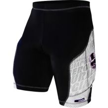 NOWE MĘSKIE SPODENKI OCHRONNE ENERGIAPURA PANTA RACING BLACK/WHITE ROZMIAR S
