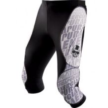 NOWE MĘSKIE SPODENKI OCHRONNE ENERGIAPURA PANTA RACING 3/4 BLACK/WHITE ROZMIAR XS