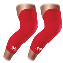 NOGAWKI Z OCHRANIACZAMI (PARA) MCDAVID 6446 LEG CUFF HEXFORCE RED UNISEX ROZMIAR L