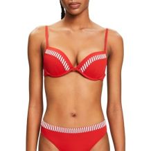 STANIK KĄPIELOWY ESPRIT BONDI BEACH NOOS DARK RED ROZMIAR 36 CUP B