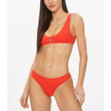 STANIK KĄPIELOWY TOMMY HILFIGER SCOOP BRALETTE HOT HEAT ROZMIAR XS