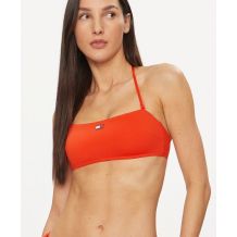STANIK KĄPIELOWY TOMMY HILFIGER BANDEAU HOT HEAT ROZMIAR XS
