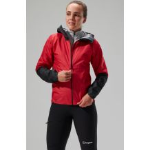 NOWA DAMSKA KURTKA SPORTOWA BERGHAUS MTN GUIDE HYPER LT WOMEN RED/BLACK ROZMIAR S