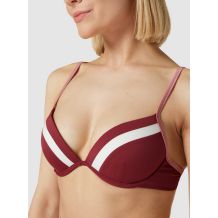 STANIK KĄPIELOWY ESPRIT TAYRONA BEACH NOOS DARK RED ROZMIAR 40 CUP B
