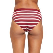 MAJTKI KĄPIELOWE ESPRIT BRELA BEACH NOOS DARK RED/WHITE STRIPES ROZMIAR 34