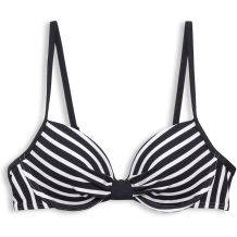 STANIK KĄPIELOWY ESPRIT HAMPTONS BEACH NOOS BLACK/WHITE ROZMIAR 38 CUP C