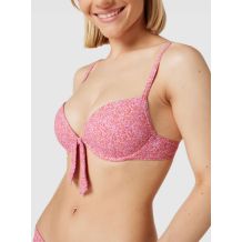 STANIK KĄPIELOWY ESPRIT KRIBI BEACH PINK MELANGE ROZMIAR 38 CUP B