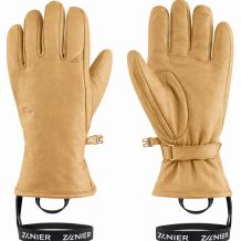 ZANIER VERSA BEIGE NOWE DAMSKIE RĘKAWICE NARCIARSKIE ZIMOWE ROZMIAR 7 <is>