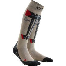 DAMSKIE SKARPETY CEP OBSTACLE RUN SOCKS WOMEN GOLD ROZMIAR S/II