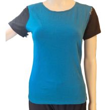 NOWA KOSZULKA DAMSKA CHILLAZ MA X INTERSPORT DAMEN T-SHIRT BLUE/BLACK ROZMIAR 34 (XS)