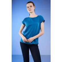 NOWA KOSZULKA DAMSKA CYGNUS BEACH SHIRT BLUE ROZMIAR 34 (XS)