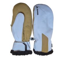 NOWE DAMSKIE RĘKAWICE NARCIARSKIE ZANIER LECH STX MITTEN WGITE/BEIGE ROZMIAR 7