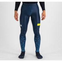 NOWE MĘSKIE SPODNIE DO NARCIARSTWA BIEGOWEGO SPORTFUL SQUADRA TIGHT NAVY ROZMIAR M