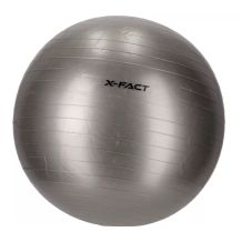 PIŁKA GIMNASTYCZNA X-FACT GYMNATIC BALL ŚREDNICA 65 CM (MAX. 250 KG) W ZESTAWIE POMPKA