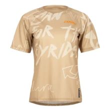 NOWA DAMSKA KOSZULKA ROWEROWA ENDURA SINGLETRACK PRINT TEE SAND ROZMIAR S