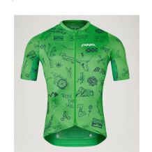 NOWA MĘSKA KOSZULKA ROWEROWA ENDURA PRO SL SS PRINT JERSEY EMERALD ROZMIAR M