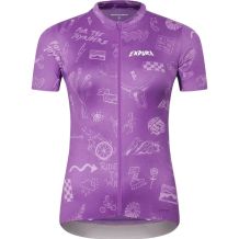 NOWA DAMSKA KOSZULKA ROWEROWA ENDURA PRO SL SS PRINT JERSEY PURPLE ROZMIAR S