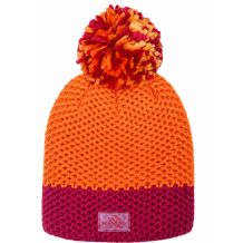 NOWA CZAPKA ZIMOWA SKI AUSTRIA POMPON BEANIE ORANGE/RED