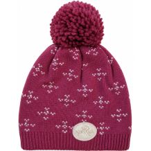 NOWA CZAPKA ZIMOWA SKI AUSTRIA POMPON BEANIE VIOLET WEŁNA