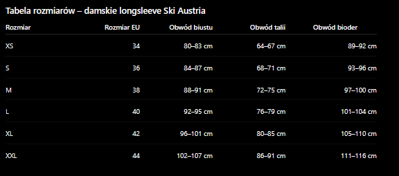 Nowa damska bluzka golf Ski Austria White Red, rozmiar L