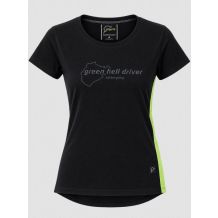 Nowa damska koszulka Nurburgring Driver Logo Black Green, rozmiar L