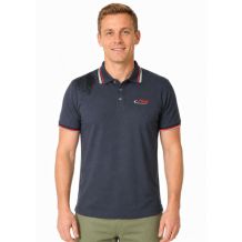 NOWA MĘSKA KOSZULKA POLO FLIEGL NAVY ROZMIAR L