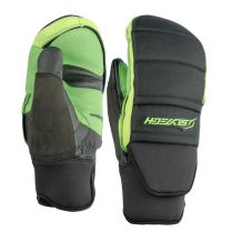 NOWE RĘKAWICE SLYTECH MITTENS FORTRESS NEON GREEN ROZMIAR XS (6-6,5)