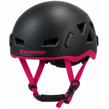 POWYSTAWOWY DAMSKI KASK SKITOUROWY KILIMANJARO SKIHELM BLACK/PINK ROZMIAR L (58-61 CM)