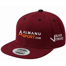 Nowa czapka z daszkiem Black Crevice Classic Snapback Maroon