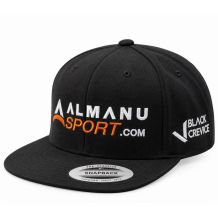 Nowa czapka z daszkiem Black Crevice Classic Snapback Black