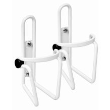 Nowy Uchwyt rowerowy koszyk na bidon 2 pack X-Fact White