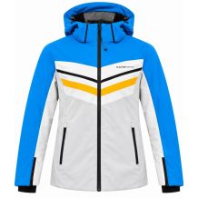 Nowa damska kurtka Black Crevice Striped Blue White, rozmiar 38