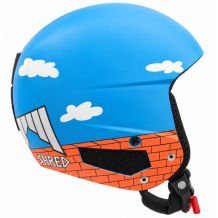 NOWY DZIECIĘCY KASK NARCIARSKI SHRED MEGA BRAIN BUCKET RH THE GUY BLUE/RUST ROZMIAR XS/S (53-56 CM)