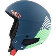 NOWY DZIECIĘCY KASK NARCIARSKI SHRED BRAIN BUCKET NEEDMORESNOW NAVY/GREEN ROZMIAR XXS/XS (51-53 CM)