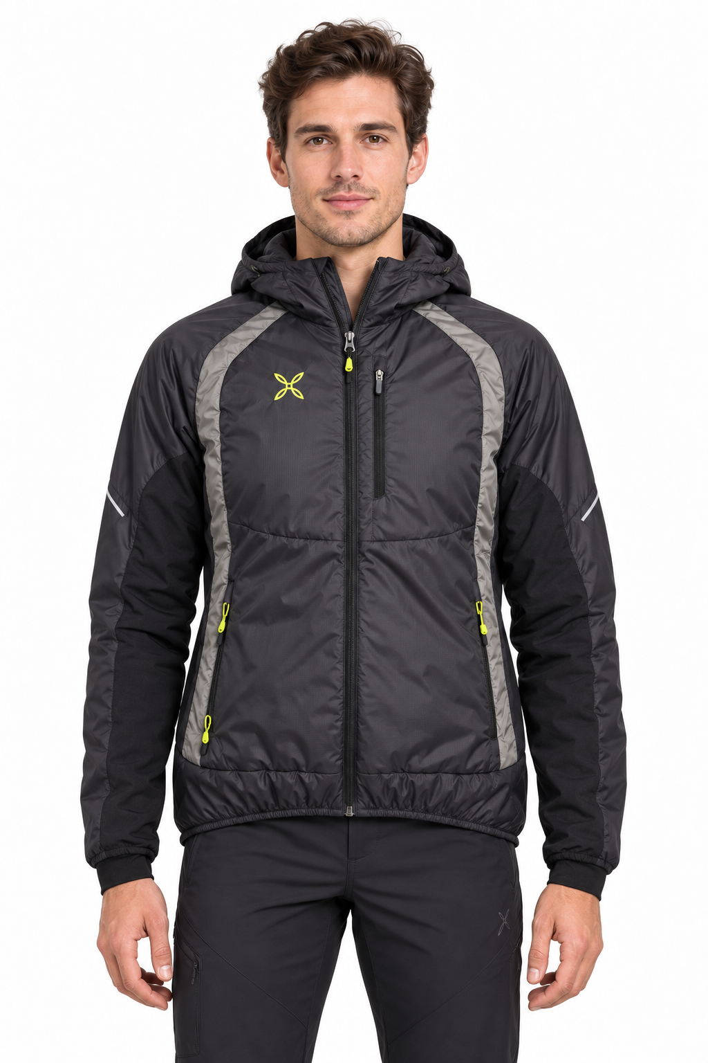 NOWA MĘSKA KURTKA MONTURA VULCAN 2.0 POLARTEC JACKET BLACK ROZMIAR S