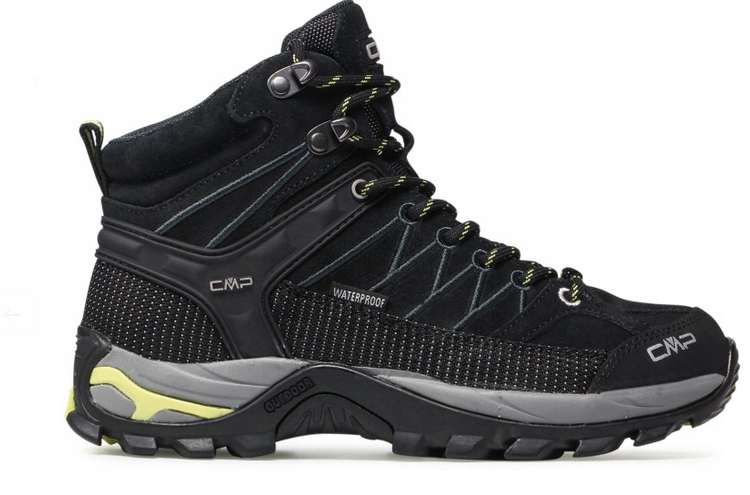 Nowe damskie buty CMP Rigel Mid Wp Nero Lime, rozmiar 36/230 mm