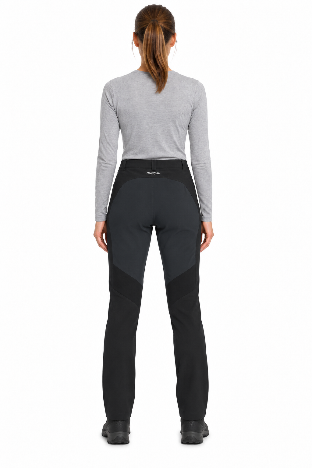 NOWE DAMSKIE SPODNIE TREKKINGOWE MONTURA PRESANELLA PANT BLACK ROZMIAR XS