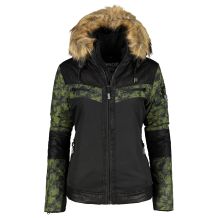 NOWA DAMSKA KURTKA NARCIARSKA/SNOWBOARDOWA REHALL HANNAH-R BLACK/CESS GREEN ROZMIAR XS