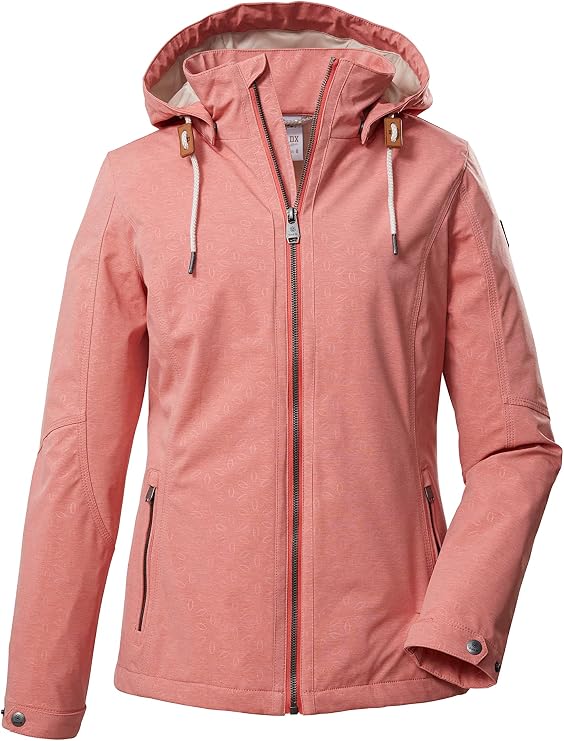 NOWA DAMSKA KURTKA SOFTSHELL G.I.G.A DX GS 141 ORANGE LOTUS ROZMIAR 38